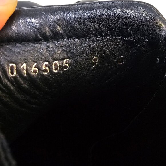 Gucci Mens Chelsea Leather Boots, Black, Slip On, Fall, Quiet Luxury, Size 9 D - Picture 8 of 14